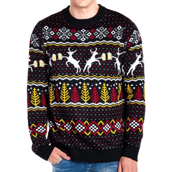 Tipsy Elves Other - New Tipsy Elves Men Caribrew Ugly Christmas Sweater